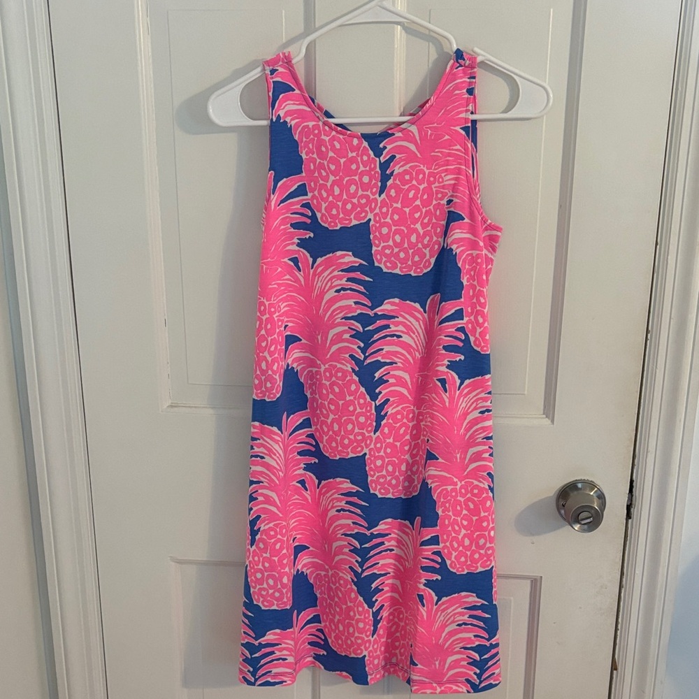 Lilly Pulitzer Pink and Blue Floral Dress
